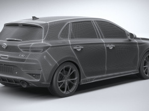 Hyundai i30 N 2021 3D Model