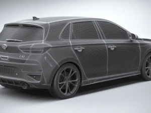 Hyundai i30 N 2021 3D Model