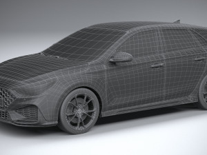 Hyundai i30 N 2021 3D Model