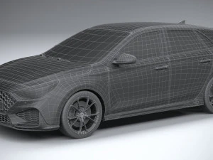Hyundai i30 N 2021 3D Model