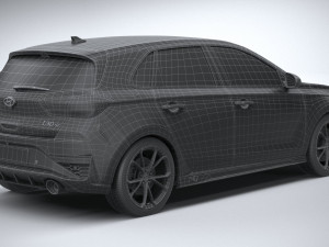 Hyundai i30 N 2021 3D Model
