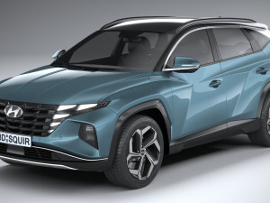 Hyundai Tucson 2021 3D-Modell