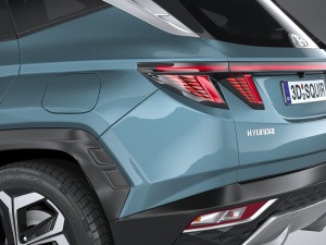 Hyundai Tucson 2021 3D Model