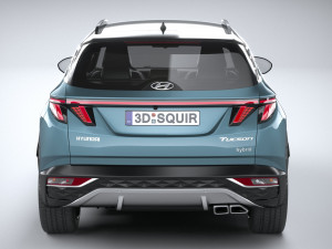 Hyundai Tucson 2021 3D Model