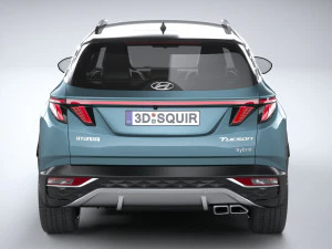 Hyundai Tucson 2021 3D Model
