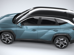 Hyundai Tucson 2021 3D Model