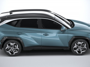 Hyundai Tucson 2021 3D Model