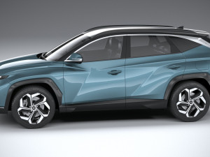 Hyundai Tucson 2021 3D Model