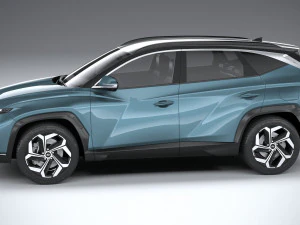 Hyundai Tucson 2021 3D Model