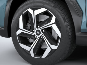 Hyundai Tucson 2021 3D Model