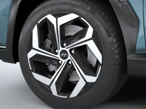 Hyundai Tucson 2021 3D Model