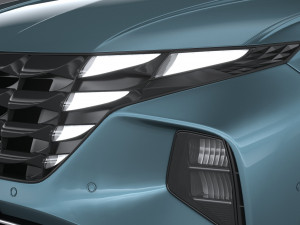Hyundai Tucson 2021 3D Model