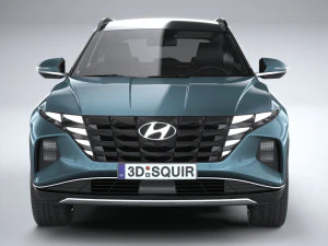 Hyundai Tucson 2021 3D Model