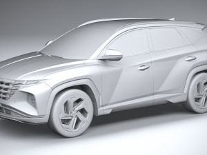 Hyundai Tucson 2021 3D Model