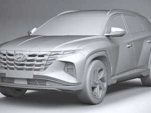 Hyundai Tucson 2021 3D Model