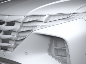 Hyundai Tucson 2021 3D Model