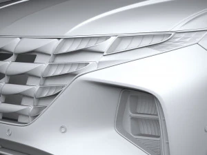 Hyundai Tucson 2021 3D Model