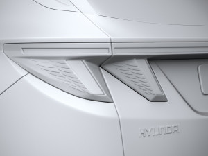 Hyundai Tucson 2021 3D Model