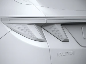 Hyundai Tucson 2021 3D Model