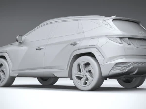 Hyundai Tucson 2021 3D Model