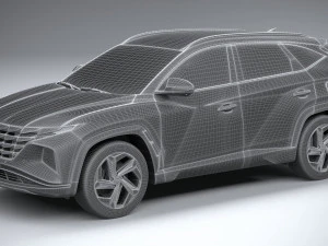 Hyundai Tucson 2021 3D Model