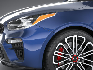 Kia Forte GT Hatchback 2021 3D Модель