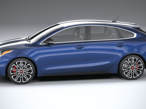 Kia Forte GT Hatchback 2021 3D Модель
