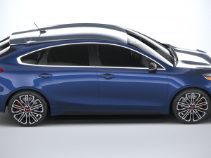 Kia Forte GT Hatchback 2021 3D Модель