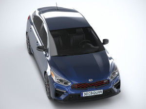 Kia Forte GT Hatchback 2021 3D Модель