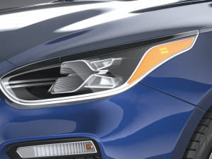 Kia Forte GT Hatchback 2021 3D Модель