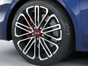 Kia Forte GT Hatchback 2021 3D Модель