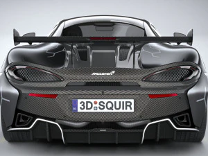 Mclaren 620R 2020 3D Model