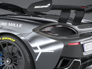 Mclaren 620R 2020 3Dモデル