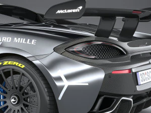 Mclaren 620R 2020 3D Model