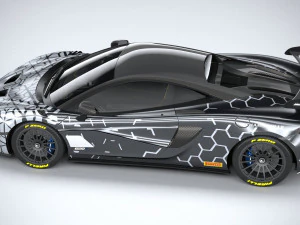 Mclaren 620R 2020 3D Model