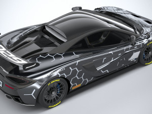 Mclaren 620R 2020 3Dモデル