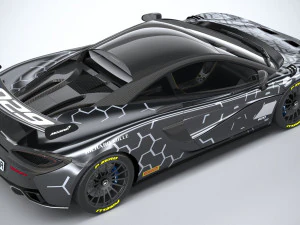 Mclaren 620R 2020 3D Model