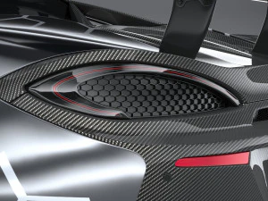 Mclaren 620R 2020 3D Model