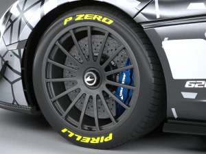 Mclaren 620R 2020 3D Model