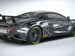 Mclaren 620R 2020 3D Model