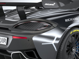 Mclaren 620R 2020 3Dモデル