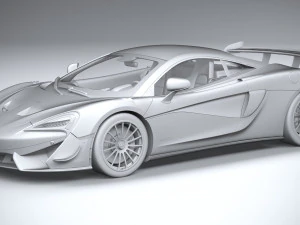 Mclaren 620R 2020 3D Model