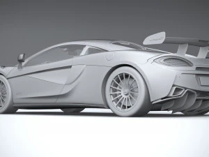 Mclaren 620R 2020 3D Model