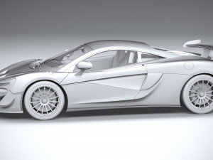 Mclaren 620R 2020 3Dモデル