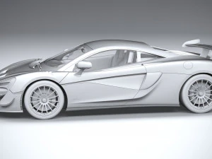 Mclaren 620R 2020 3D Model