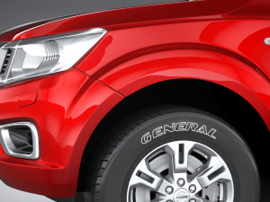 Nissan Navara 2020 3D Model