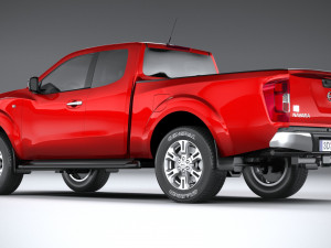 Nissan Navara 2020 3D Model