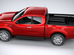 Nissan Navara 2020 3D Model