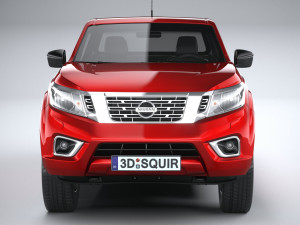 Nissan Navara 2020 3D Model