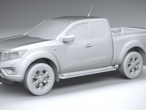 Nissan Navara 2020 3D Model